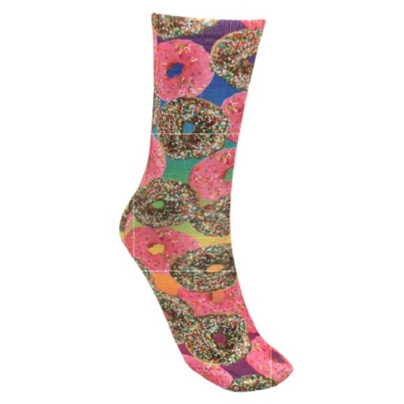 Accessories - *** 5/$25 SALE! ***   Doughnut Print Novelty Socks